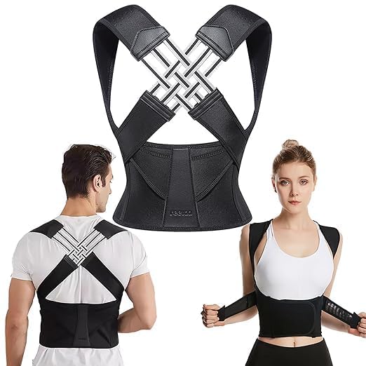 Adjustable Back Posture Corrector/ Slouching Relieve Pain Belt Women Men