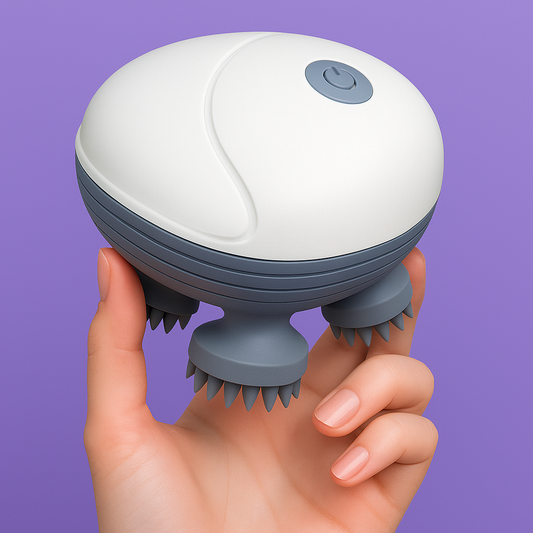 Portable Head Massager for Hair Growth Deep Clean and Stress Relax