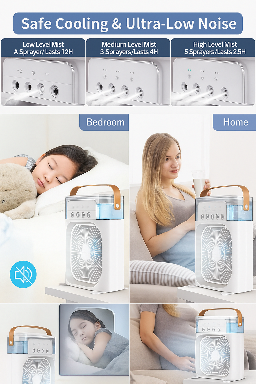 Air Cooler fan USB Electric Fan