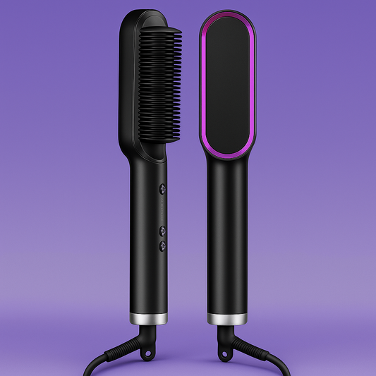 Professional Electric Hair Straightener Comb Brush